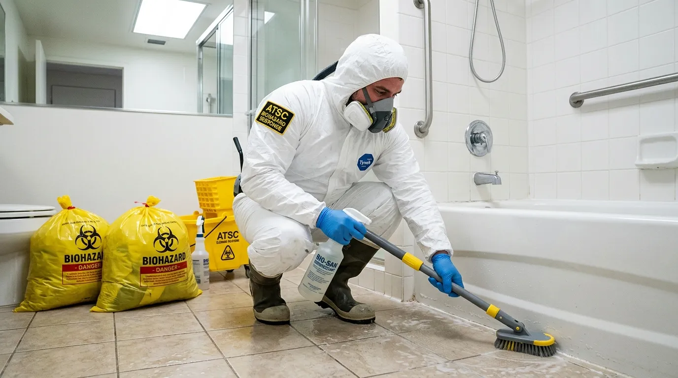 Decontamination equipment deployed for Blood Cleanup in East Providence